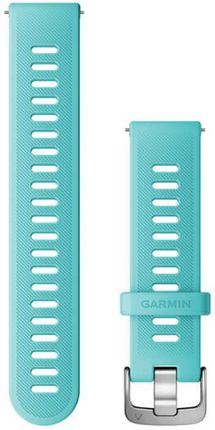 Garmin Silikonowy pasek 20 mm Quick Release Forerunner 55, 245, 645 / Vivomove HR, 3, Luxe, Style / Venu / Vivoactive 3 - Morski [010-11251-9R] (3995)