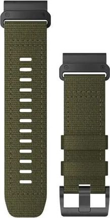 Nylonowy pasek Garmin Quick Fit 26 mm - Tactix Delta/Fenix 5X/5X+/6X/7X/Enduro - zielony Tactical Ranger [010-13010-10] (4737)