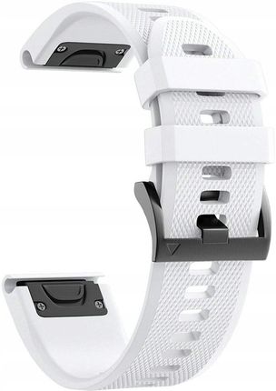 Biały Silikonowy Pasek Garmin Fenix 6S Quick Fit (3cd6047a)