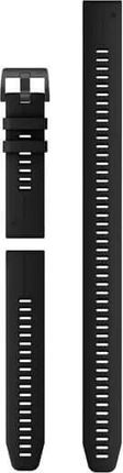 Silikonowe paski Garmin QuickFit 22 mm do komputerów nurkowych - czarne [010-13113-02] (4758)