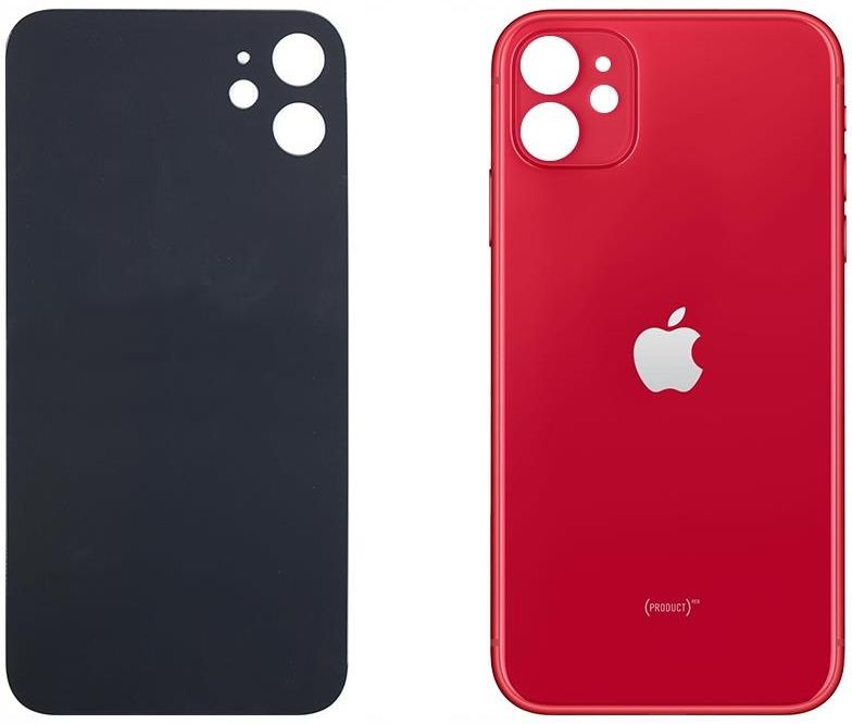 Podzespoły do telefonu IPHONE 11 SZYBKA TYŁ KLAPKA BATERII