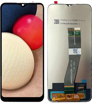 Wyświetlacz LCD Szyba Do Samsung Galaxy A02s Ramka (46913e9b)