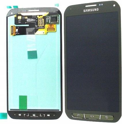 Wyświetlacz LCD Samsung G900F Galaxy S5 Biały Oryg (7320806b)