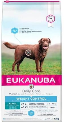 Eukanuba Daily Care Weight Control dorosłe psy dużych ras 12kg