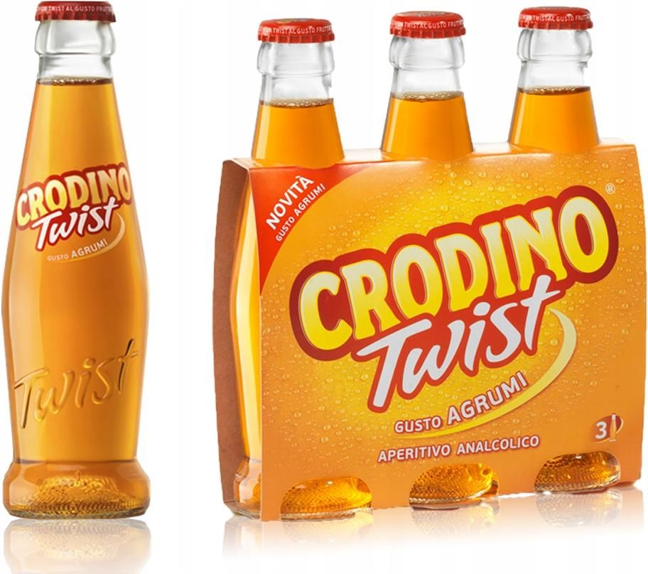 Crodino Twist Aperitif Bezalkoholowy 3x175ml It Ceny i opinie Ceneo.pl