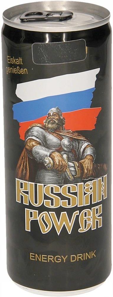 Energy Drink Russian Power, 250ml - Ceny i opinie - Ceneo.pl