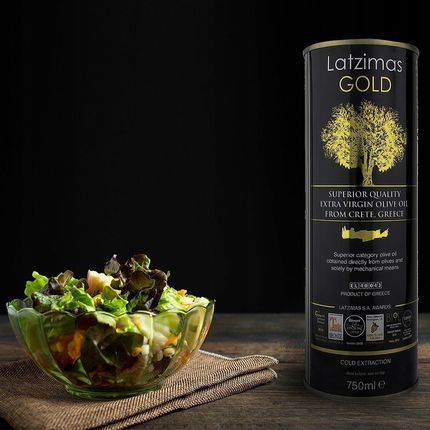 Latzimas Gold Oliwa Z Oliwek Extra Virgin 500ml - Ceny i opinie