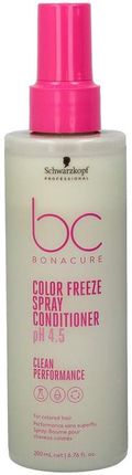 Schwarzkopf Odżywka Do Włosów Farbowanych Bonacure Color Freeze Spray 200 ml Ph 4.5
