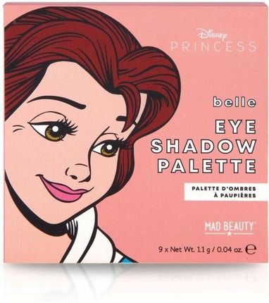 Mad Beauty Paleta Cieni Do Oczu Disney Princess Belle Mini (9 X 1,1 G)