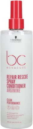 Schwarzkopf Odżywka Regenerująca Bonacure Repair Rescue Spray 400 ml 