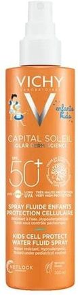 Vichy Capital Soleil Ochronny Spray Dla Dzieci Spf 50+ 200Ml