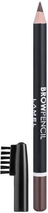 Lamel Professional Kredka Do Brwi Ze Szczoteczką - Brow Pencil 403 Light Brown
