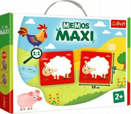 Trefl Memos Maxi Zwierzęta na farmie 02266