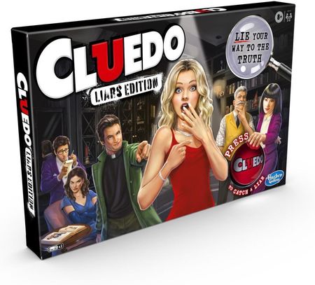 Hasbro Gaming Cluedo Edycja Dla Kłamców Wersja niemiecka E9779