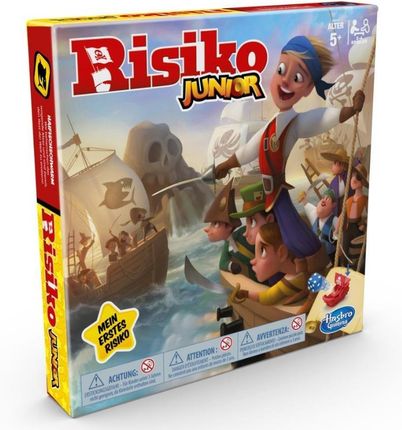 Hasbro Gaming Ryzyko Junior Wersja niemiecka E6936