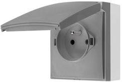 Zdjęcie Kontakt Simon Gniazdo Pojedyncze Z Uziemieniem Natynkowe Ip-44 Szary ACGZ1C16 - Katowice