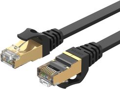 Zdjęcie Unitek Kabel Sieciowy Płaski Ethernet Cat.7 10m C1897Bk-10M - Drobin