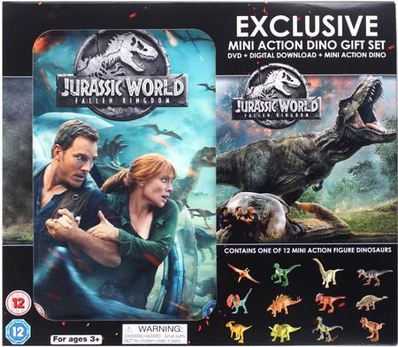 Jurassic World: Fallen Kingdom (Upadłe królestwo) [BOX] [DVD]+[FIGURKA]