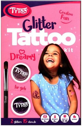 Dante Creative Fun Brokatowe Tatuaże Dla Dziewczynek Dreamy