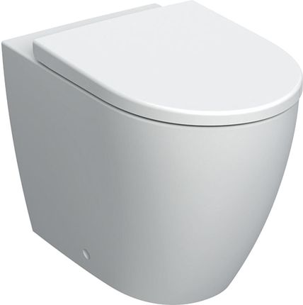 Geberit iCon Miska stojąca miska WC lejowa z deską Biały-alpin/Matowy (502383JT1)