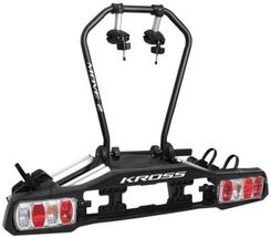 Zdjęcie KROSS BAGAŻNIK ROWEROWY NA HAK MOVE 2.0 na 2 rowery czarny - Golina