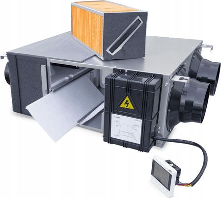 Rekuperator powietrza Weber Req Eco 200 / 300 / 400 / 600 - Przepływ powietrza (rekuperator WEBER) - 300 m³/h