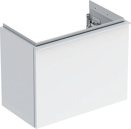 Geberit iCon z jedną szufladą 52x41,5x30,7cm biały/lakierowany na wysoki połysk biały/matowy (502302011)