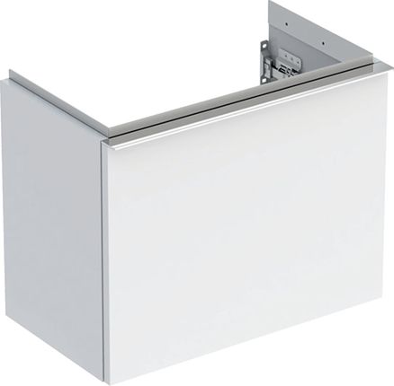 Geberit iCon z jedną szufladą 52x41,5x30,7cm biały/lakierowany na wysoki połysk chromowany z połyskiem (502302012)