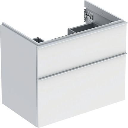 Geberit iCon z dwoma szufladami 74x61,5x47,6cmbiały/lakierowany matowy biały/matowy (502304013)