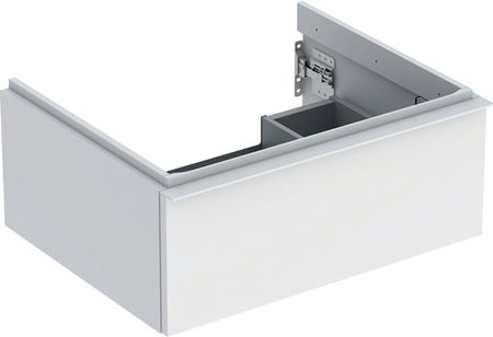 Geberit iCon z jedną szufladą 59,2x24,7x47,6cm biały/lakierowany matowy biały/matowy (502310013)