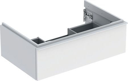 Geberit iCon z jedną szufladą 74x24,7x47,6cm biały/lakierowany matowy biały/matowy (502311013)