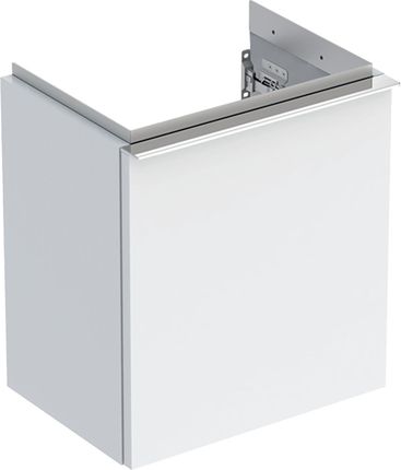 Geberit iCon z jednymi drzwiami 37x41,5x27,9cm biały/lakierowany na wysoki połysk chromowany z połyskiem (502300012)