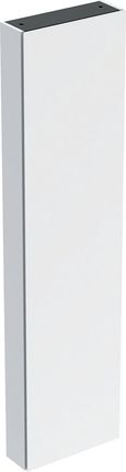 Geberit iCon Szafka z jednymi drzwiami i lustrem wewnętrznym krótka 45x180x15cm Biały/Lakierowany na wysoki połysk (502317011)