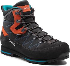 Zdjęcie Aku Trekker Lite III Gtx Gore Tex 977 Dark Grey Orange 466 Szary - Jastrowie