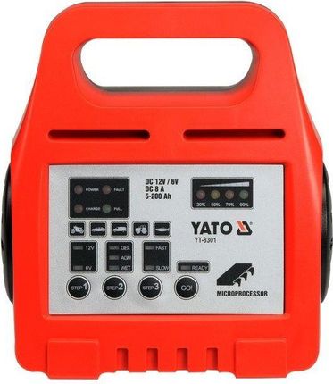 Yato 6/12V 8A 5-200Ah (Yt-8301)