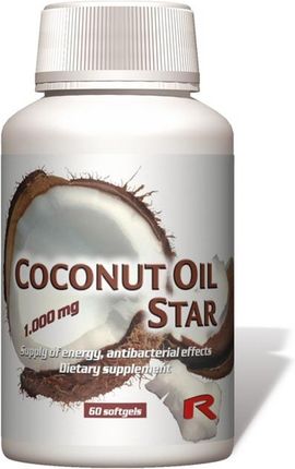 STARLIFE COCONUT OIL STAR , 60 sfg Suplement diety