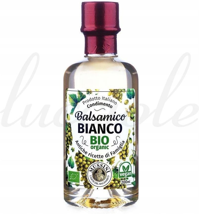 Mussini Dressing Balsamiczny Bio Z Jasnych Winogron 200ml Ceny i