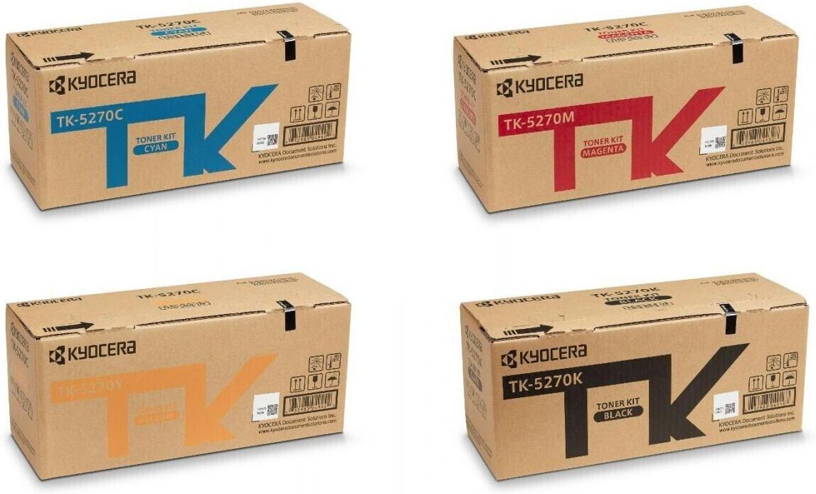 Kyocera TK-5270 - Oryginalny Toner, Black + Color (TK5270CMYK) - Opinie ...