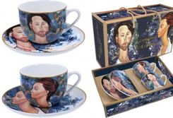 Carmani Kpl. 2 Fili�anek Ze Spodkami Modigliani Kobieta W Kapeluszu I Mario Varvogli (8330102E57377)