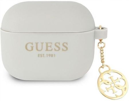 Guess do AirPods 3 cover case grey Silicone Charm
