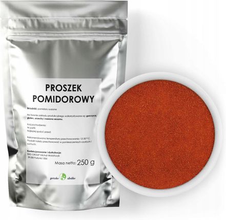 Gorzkoislodko Proszek Pomidorowy Naturalny Koncentrat 250g