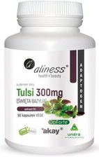 Aliness Tulsi (Święta Bazylia) Ekstrakt 5% 300 Mg (90 Kaps.) - zdjęcie 1