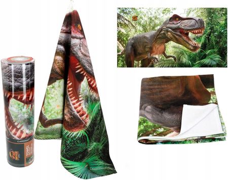 Ręcznik Mały Na Prezent Dinozaury Rex