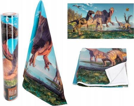 Ręcznik Duży Na Prezent Dinozaury
