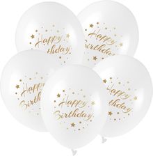 Zdjęcie Arpex Balony Lateksowe Happy Birthday 27 Cm 5 Szt. - Imielin
