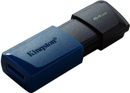 Kingston 64GB USB 3.2 Gen 1 DataTraveler Exodia M Black + Blue (DTXM64GB)