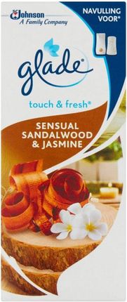 Glade touch & fresh Sensual Sandalwood & Jasmine zapas do odświeżacza powietrza, 10ml 