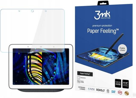 3Mk Folia na tablet Google Nest Hub Paper Feeling (FDO833MKPAPERFEELING91)