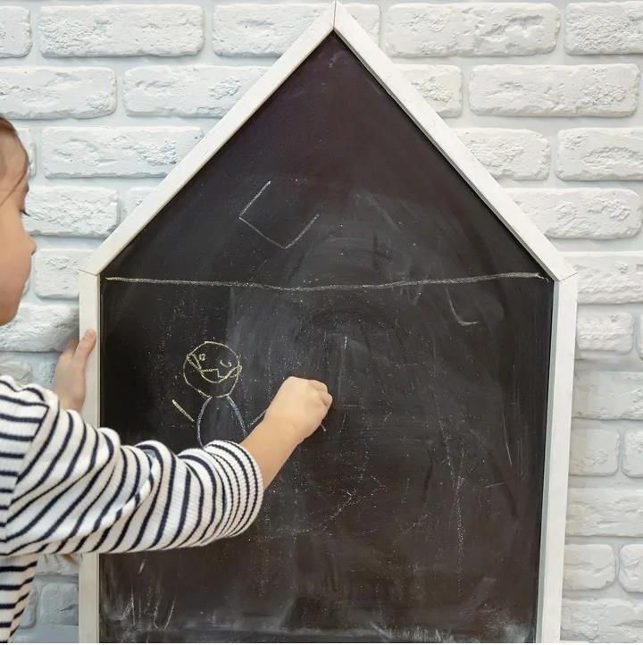 Woody Kid Store Tablica Ścienna W Kolorze Czarnym 60 X 90 Cm Ceny i