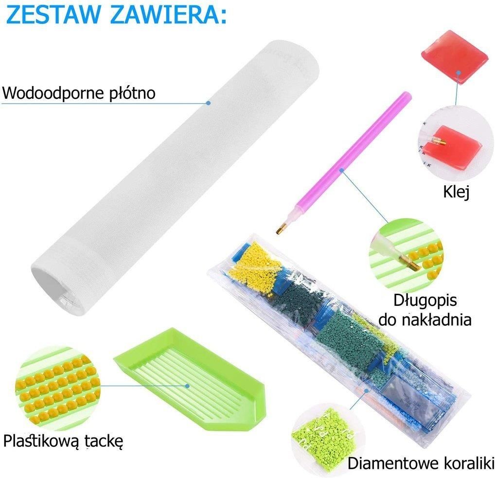 Norimpex Haft Diamentowy Malowanie Diamentami Mozaika 5D - zdjęcie 2 Norimpex Haft Diamentowy Malowanie Diamentami Mozaika 5D